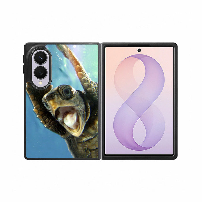 cute turtle Z8076 Samsung Galaxy Z Fold 8 Case