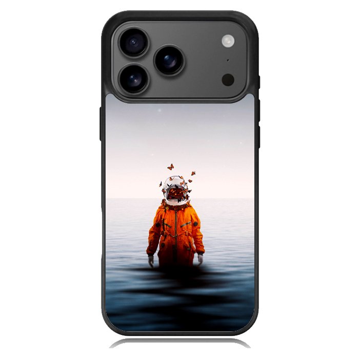 Butterfly Astronaut Z8081 iPhone 17 Pro Case