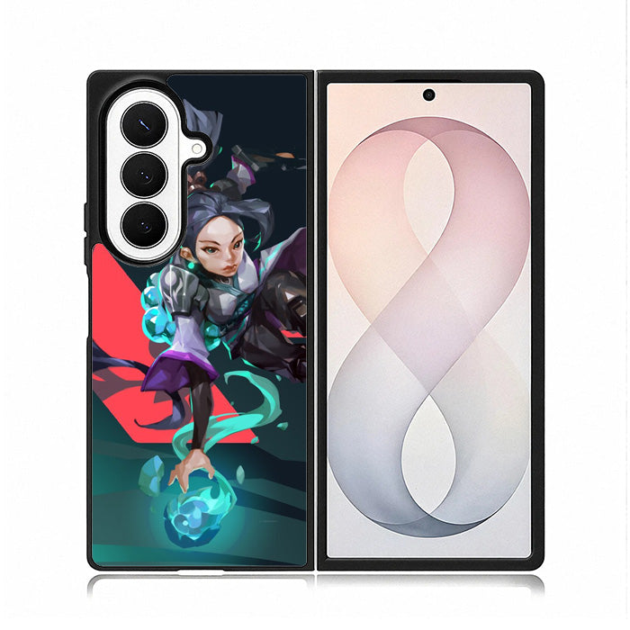 valorant sage Z8102 Samsung Galaxy Z Fold 8 Ultra Case