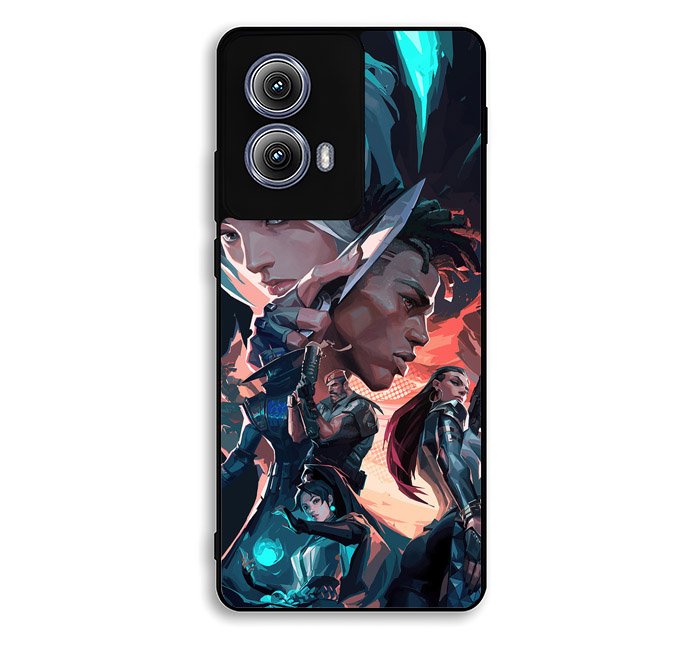 valorant Motorola Moto Edge 2024 Case FE1001