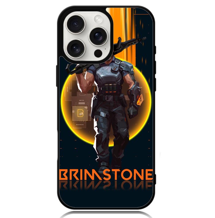 valorant brimstone Z8109 iPhone 16 Pro Max Case