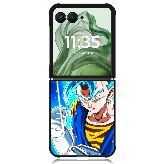vegito super saiyan blue Dragon Ball super Z8141 Motorola Moto Razr+ Plus 2024/2025 Case, Motorola Razr 50 Ultra/50s Ultra Case