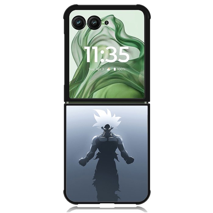 Goku Mastered Perfect Ultra Instinct Dragon Ball Super Z8145 Motorola Moto Razr+ Plus 2024/2025 Case, Motorola Razr 50 Ultra/50s Ultra Case
