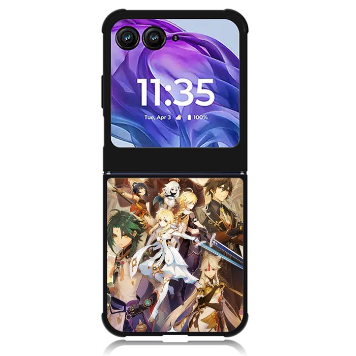 game genshin impact Motorola Moto Razr 2024 , Moto Razr 50 Case