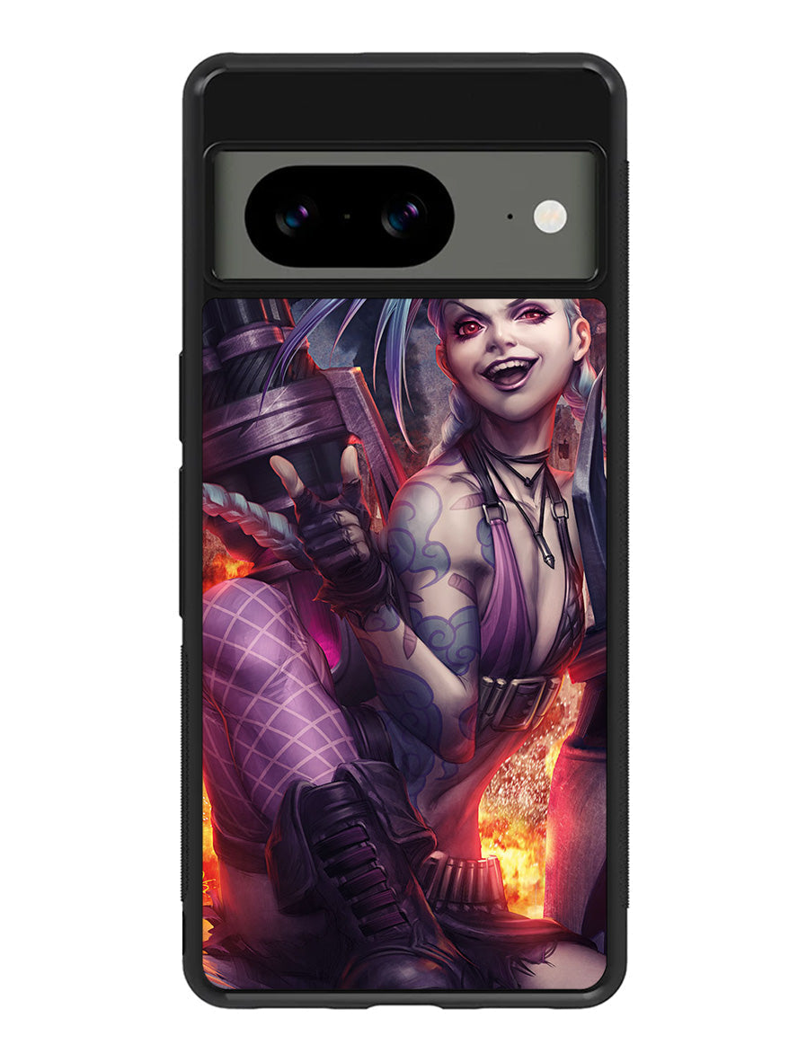jinx league of legends Google Pixel 8a Case