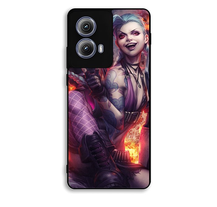jinx league of legends Motorola Moto Edge 2024 Case FE2708