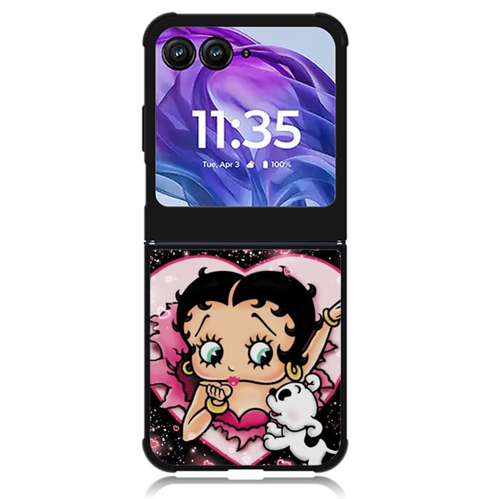 Betty Boop 8th Motorola Moto Razr 2024 , Moto Razr 50 Case