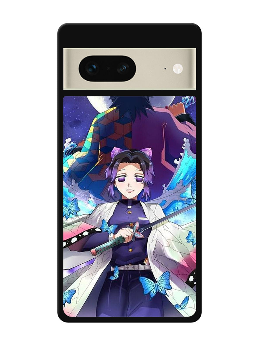 Shinobu And Giyuu Demon Slayer Google Pixel 7 Case