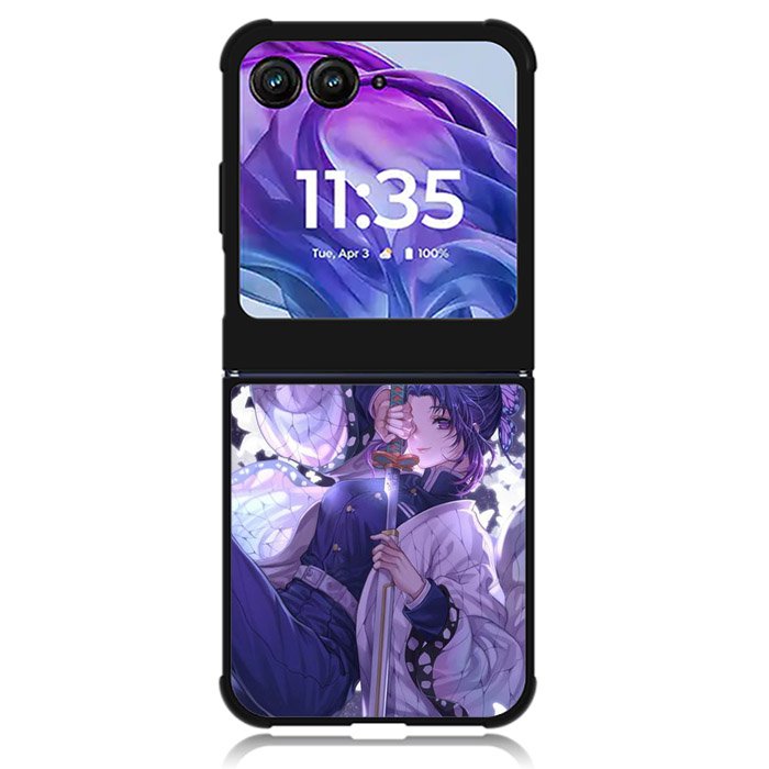 Demon Slayer Kochou Shinobu Motorola Moto Razr 2024 , Moto Razr 50 Case