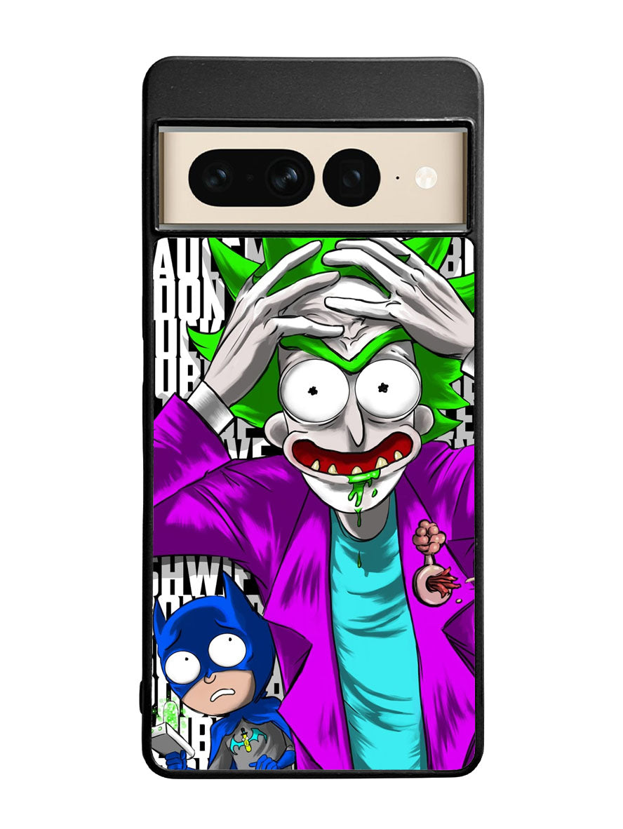 Joker Rick Morty Google Pixel 7 Pro Case
