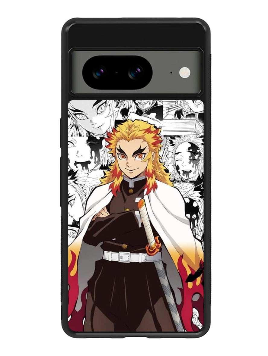 kimetsu no yaiba rengoku anime Google Pixel 8a Case