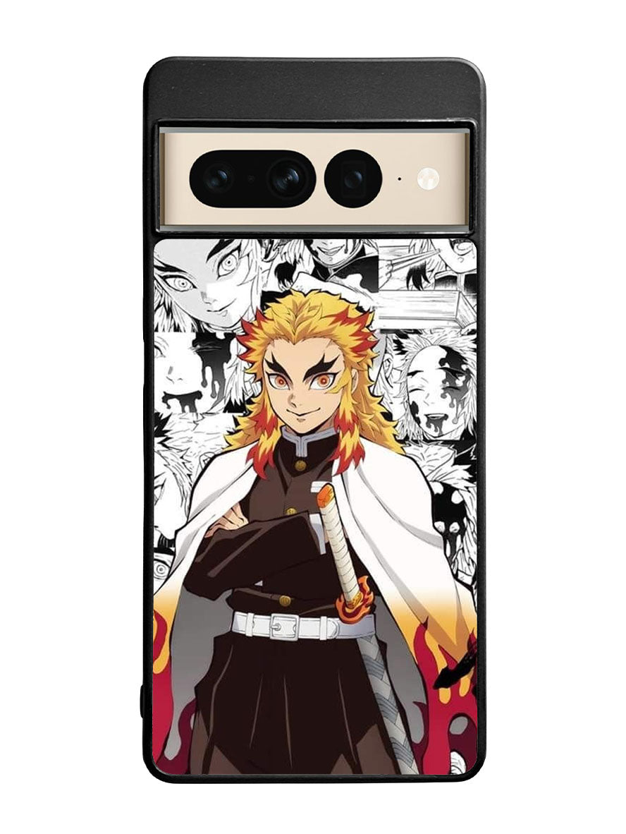 kimetsu no yaiba rengoku anime Google Pixel 7 Pro Case