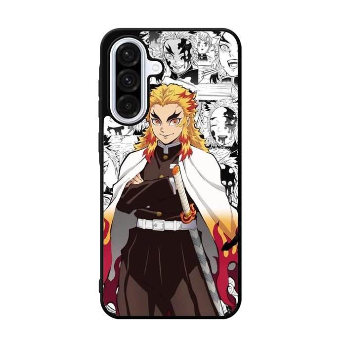 kimetsu no yaiba rengoku anime Samsung Galaxy A36 Case FE0382