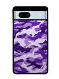 Purple Camouflage Google Pixel 7A Case