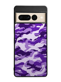 Purple Camouflage Google Pixel 7 Pro Case