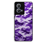 Purple Camouflage Motorola Moto Edge 2024 Case FE4615