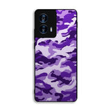 Purple Camouflage Motorola Moto G Power 5G 2024 Case FE7528