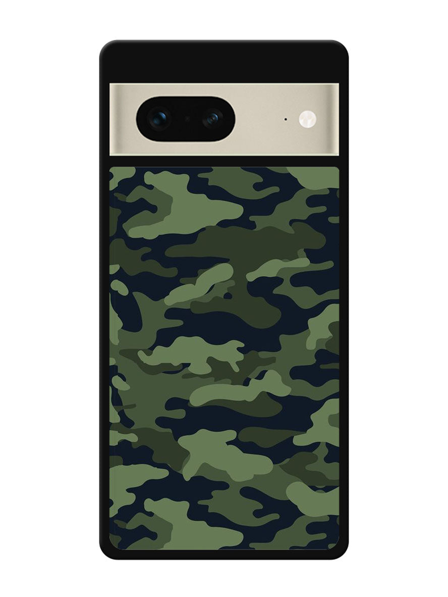 Green Camouflage Google Pixel 7 Case