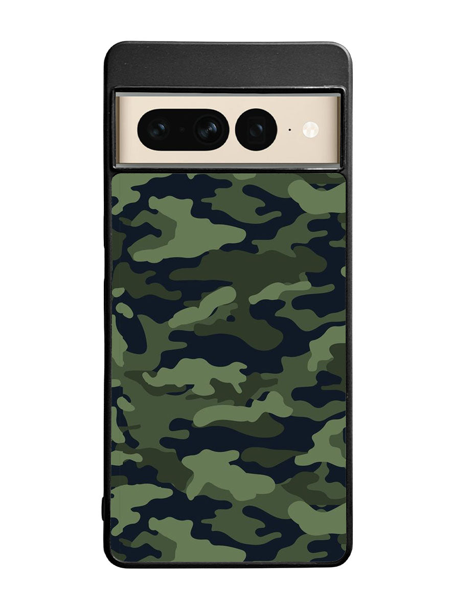 Green Camouflage Google Pixel 7 Pro Case