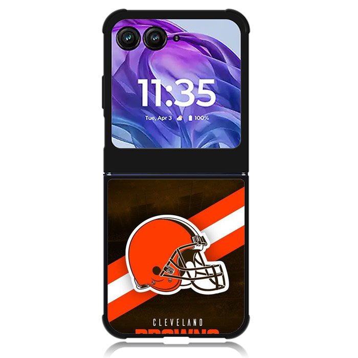 Cleveland Browns 3rd Motorola Moto Razr 2024 , Moto Razr 50 Case