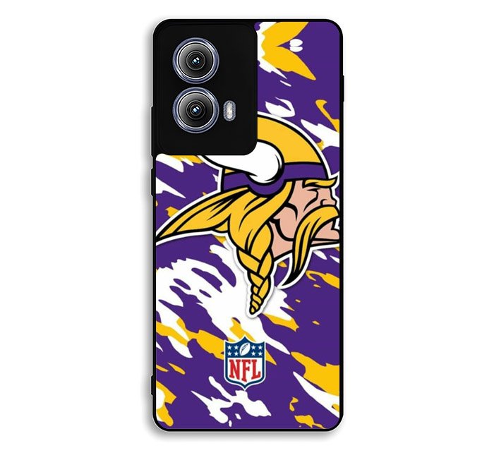 minnesota vikings 9th Motorola Moto Edge 2024 Case FE2468