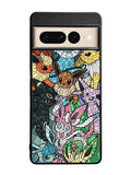 Pokemon Stained Glass Google Pixel 7 Pro Case
