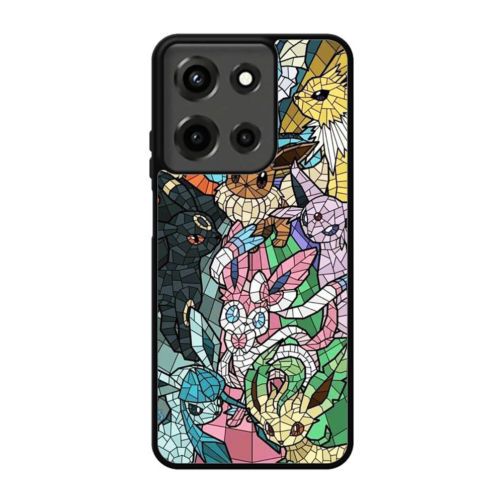 Pokemon Stained Glass Motorola Moto G 5G 2025 Case FE7714