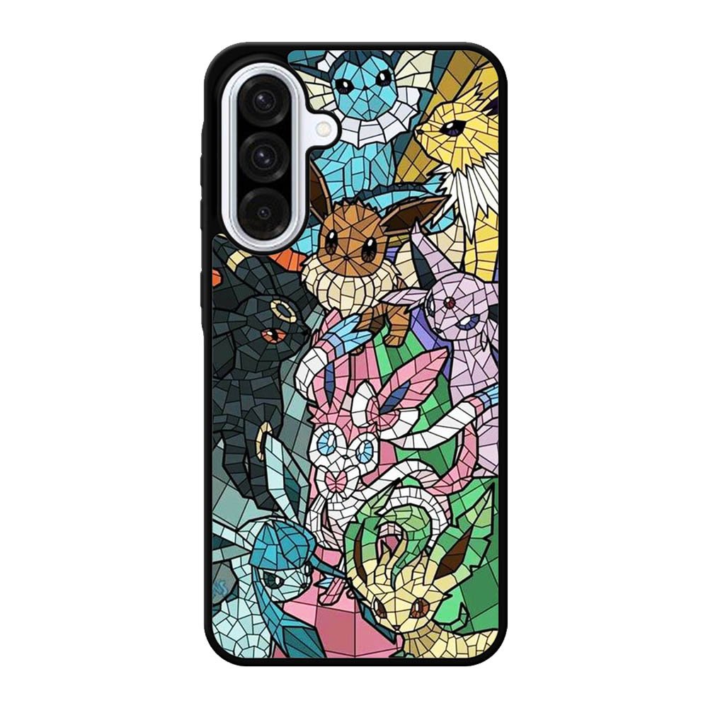 Pokemon Stained Glass Samsung Galaxy A56 Case FE0316
