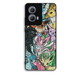 Pokemon Stained Glass Motorola Moto Edge 2024 Case FE3226