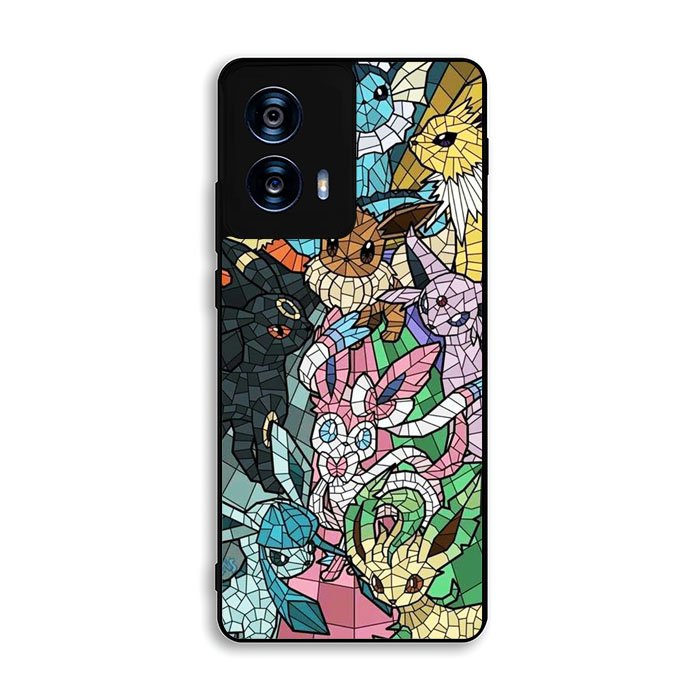 Pokemon Stained Glass Motorola Moto G Power 5G 2024 Case FE0316