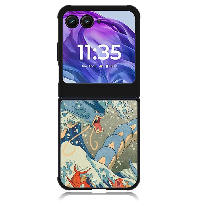 The Great Red Wave Motorola Moto Razr 2024 , Moto Razr 50 Case