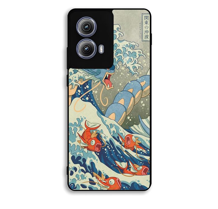 The Great Red Wave Motorola Moto Edge 2024 Case FE4273