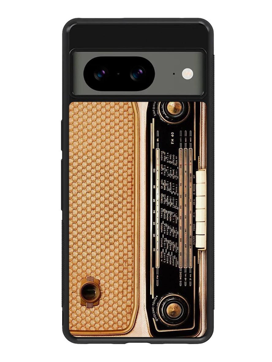 vintage retro radio Google Pixel 8a Case