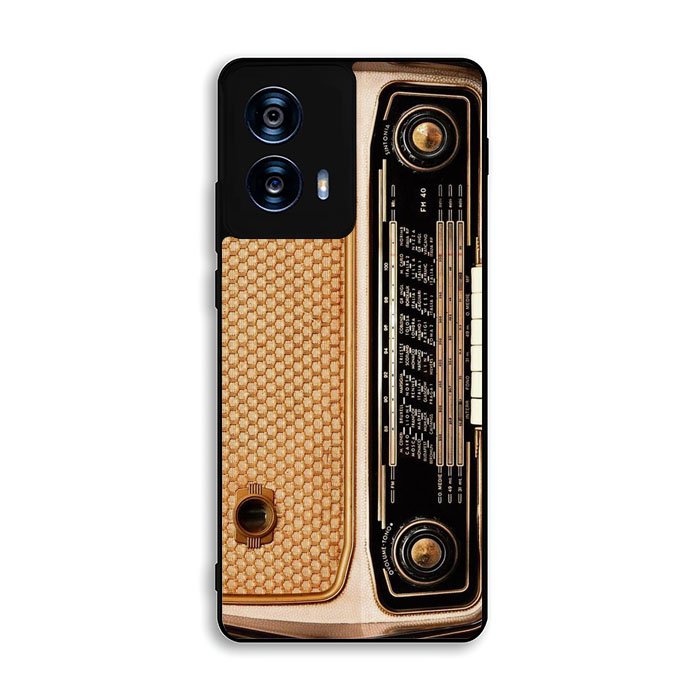 vintage retro radio Motorola Moto G Power 5G 2024 Case FE5476