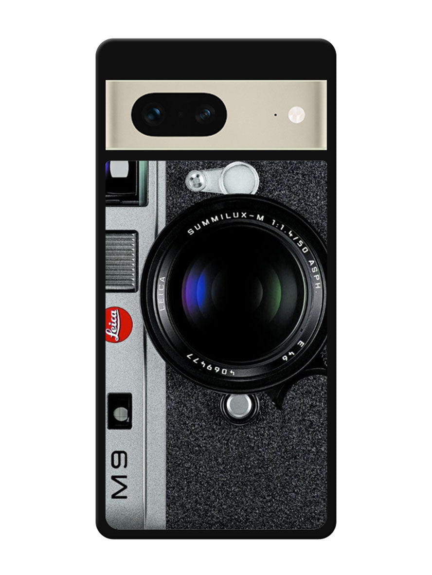 Black M9 Leica Camera Google Pixel 7 Case
