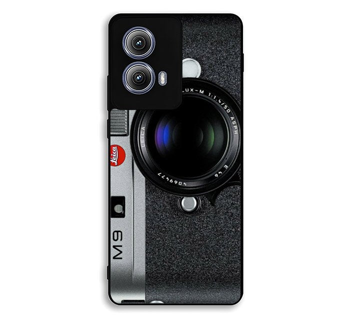 Black M9 Leica Camera Motorola Moto Edge 2024 Case FE7244