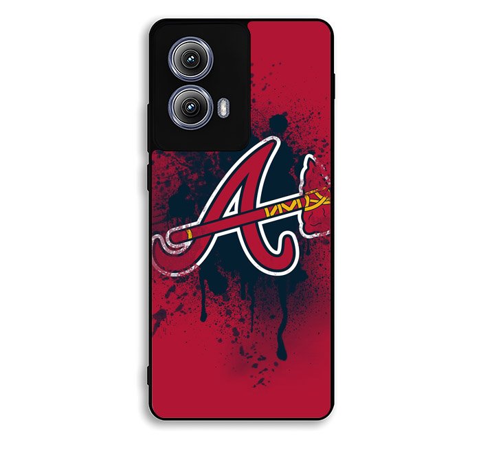atlanta braves 4th Motorola Moto Edge 2024 Case FE0471