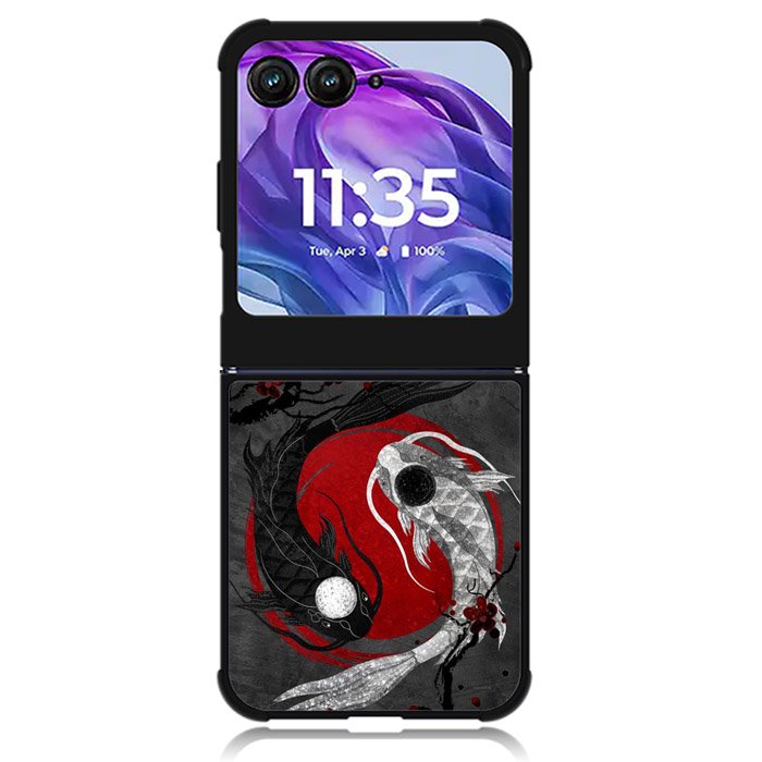 Yin and Yang Motorola Moto Razr 2024 , Moto Razr 50 Case