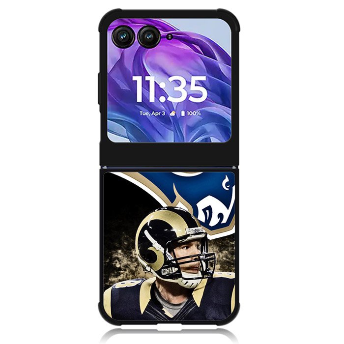 Rams NFL Motorola Moto Razr 2024 , Moto Razr 50 Case