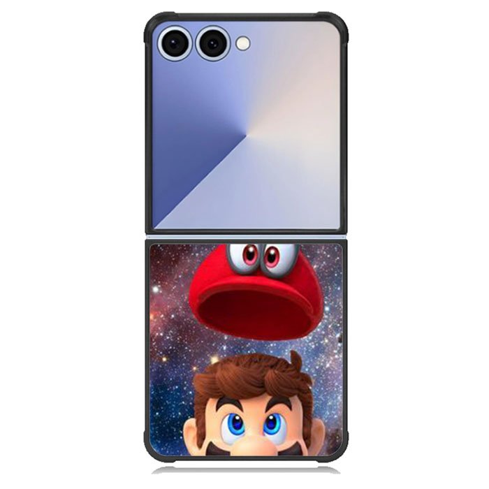 Cute Super Mario Samsung Galaxy Z Flip 7 Case BC1544