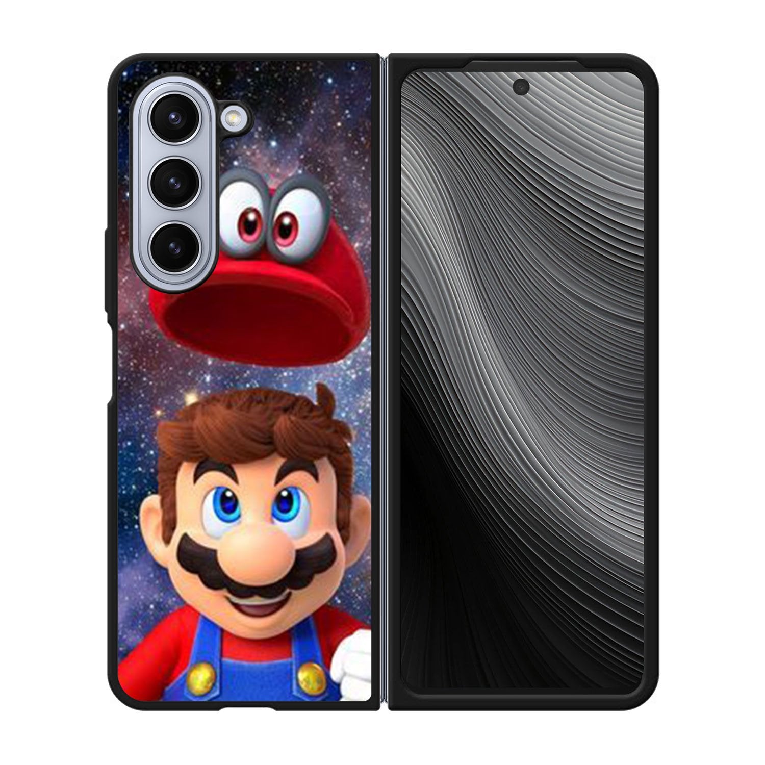 Cute Super Mario Case Samsung Galaxy z Fold 5 5G BC1544