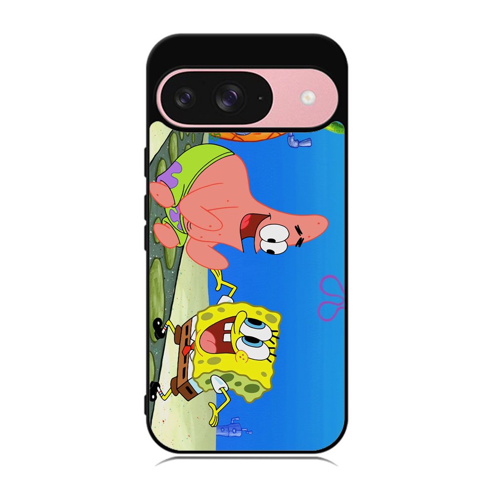 Spongbob and Patrik Case Google Pixel 9 BC1580
