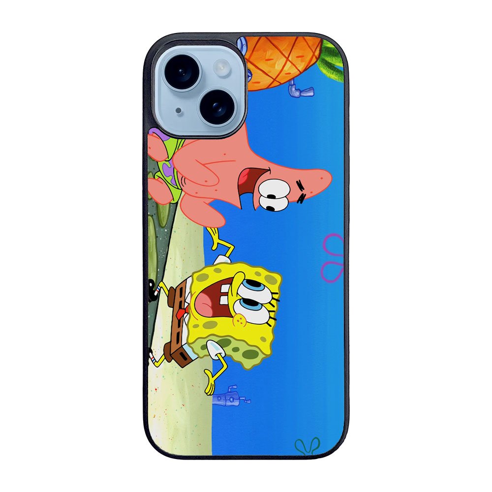 Spongbob and Patrik Case iPhone 15 BC1580