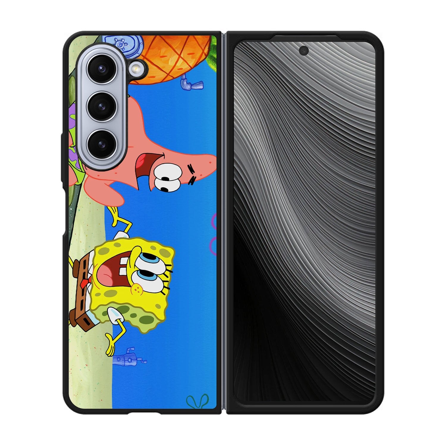 Spongbob and Patrik Case Samsung Galaxy z Fold 5 5G BC1580