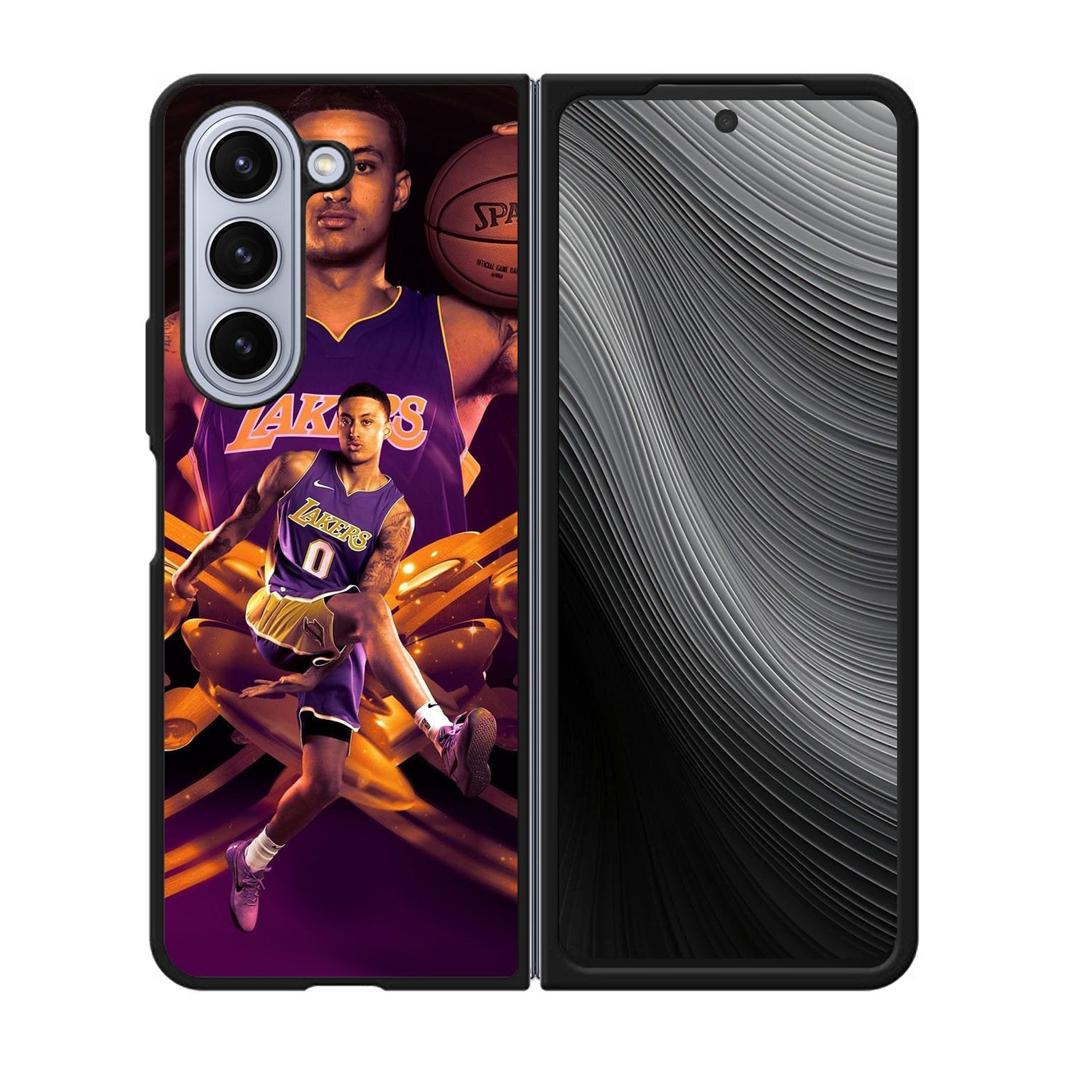 Klye Kuzma Lakers Case Samsung Galaxy z Fold 5 5G BC1561