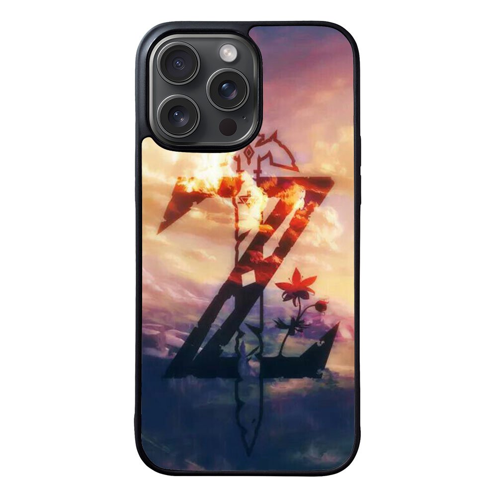 Logo Zelda Breath of the Wild Case iPhone 15 Pro BC1567