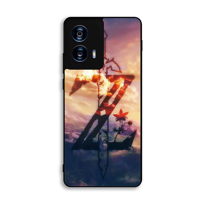 Logo Zelda Breath of the Wild Motorola Moto G Power 5G 2024 Case BC1567