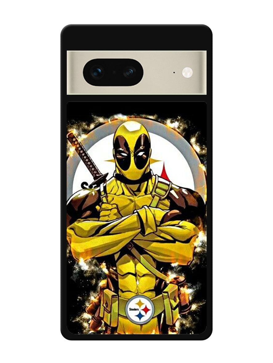 Pittsburgh Steelers Deadpool Google Pixel 7 Case