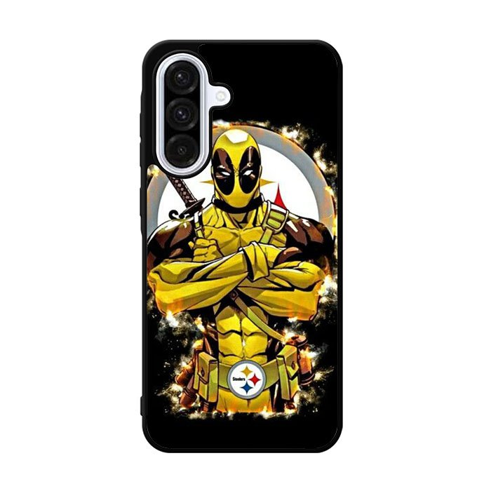 Pittsburgh Steelers Deadpool Samsung Galaxy A36 Case FE3997