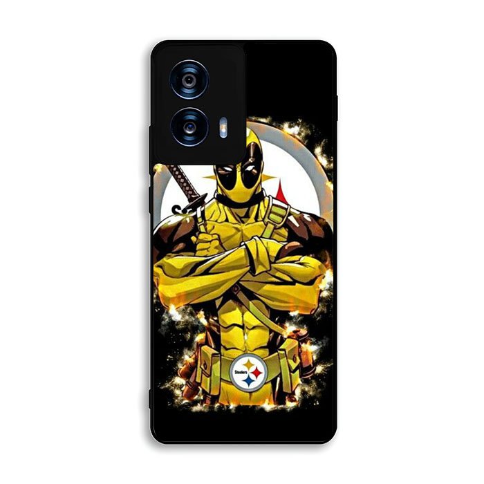 Pittsburgh Steelers Deadpool Motorola Moto G Power 5G 2024 Case FE3997